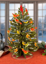 Load image into Gallery viewer, Winter Tree 3D with 36 colorful birds.

