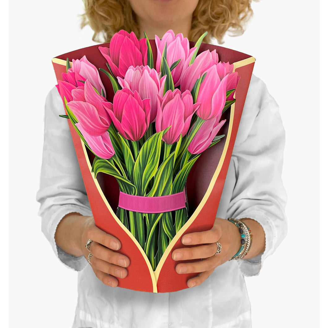 3D Pop Up Flower Bouquet Greeting Cards