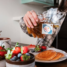 Load image into Gallery viewer, Organic Vermont Maple Syrup Glass Leaf
