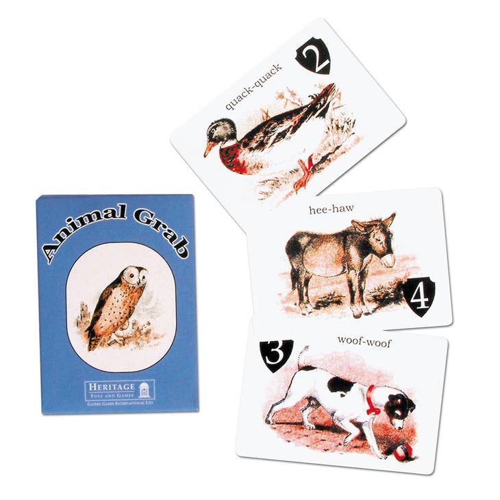 Animal Grab Card Game