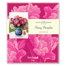 Load image into Gallery viewer, Peony Paradise Pop up Greeting Card
