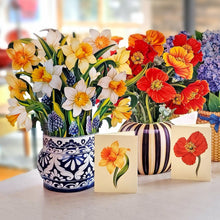 Load image into Gallery viewer, 3D Pop Up Flower Bouquet Greeting Cards
