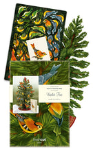 Load image into Gallery viewer, Winter Tree 3D with 36 colorful birds.
