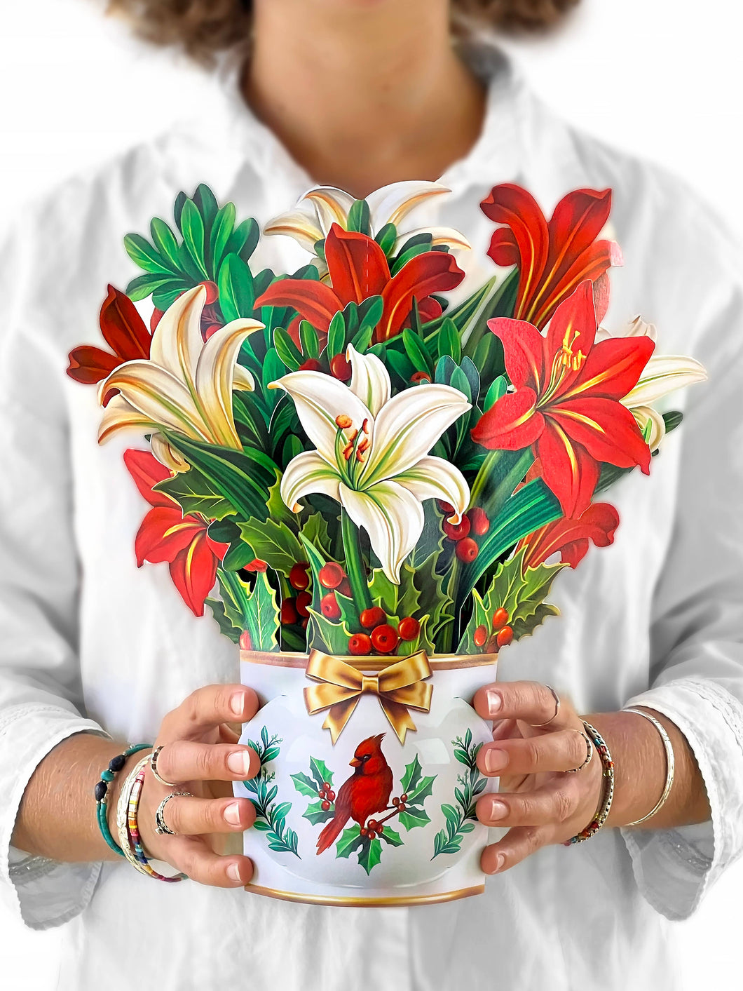 Winter Joy Pop up Greeting Card