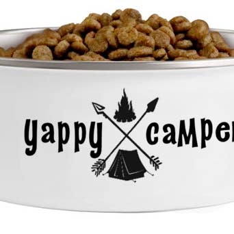 Yappy Camper Pet Bowl