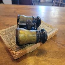 Load image into Gallery viewer, Wooden &amp; Brass Opera Binoculars
