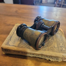 Load image into Gallery viewer, Wooden &amp; Brass Opera Binoculars
