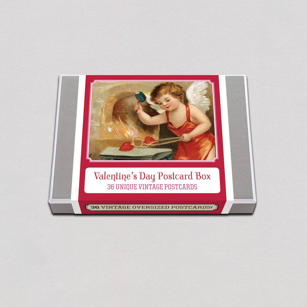 Valentine's Day Postcard Box