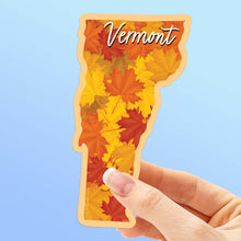 Load image into Gallery viewer, Vermont Autumn Leaves Fall Sticker
