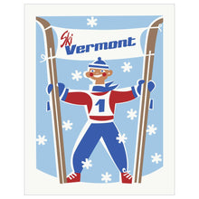 Load image into Gallery viewer, Ski Vermont Skier
