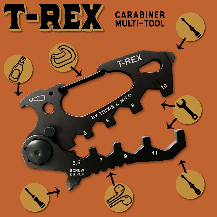T-Rex Carabiner Multi-Tool