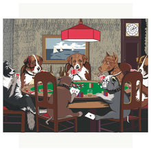 Load image into Gallery viewer, Dogs Playing Poker
