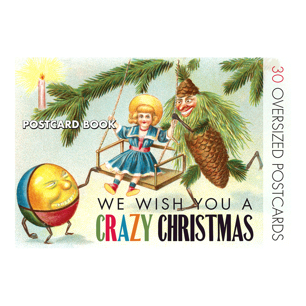Christmas Postcard Book