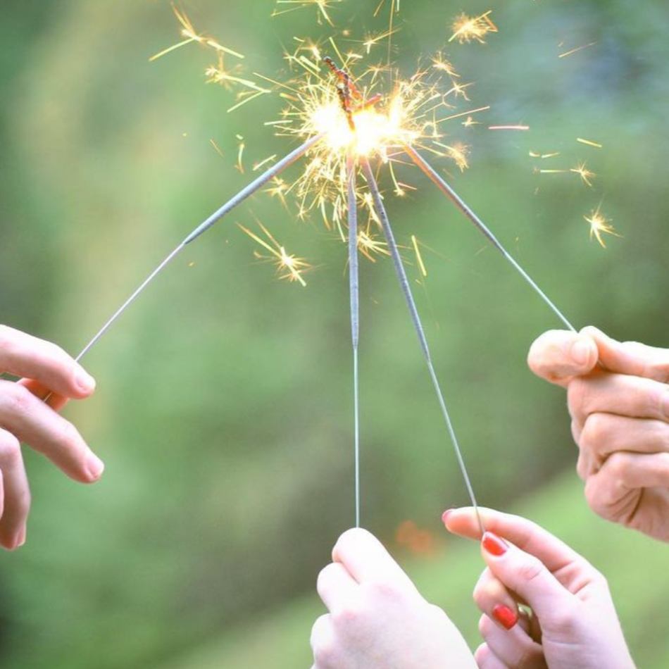 Single Wish Sparkler Gold & Rose Gold
