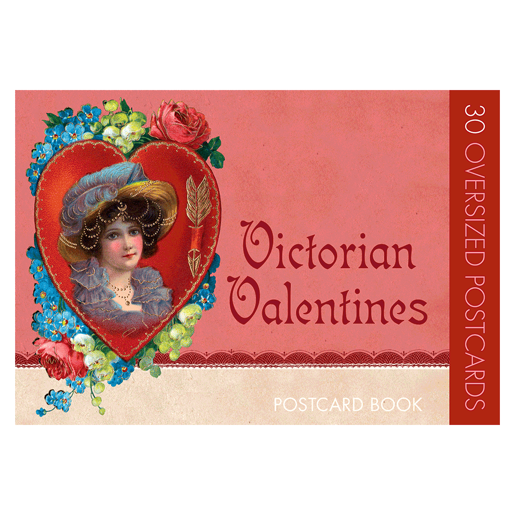 Victorian Valentines Postcard Book