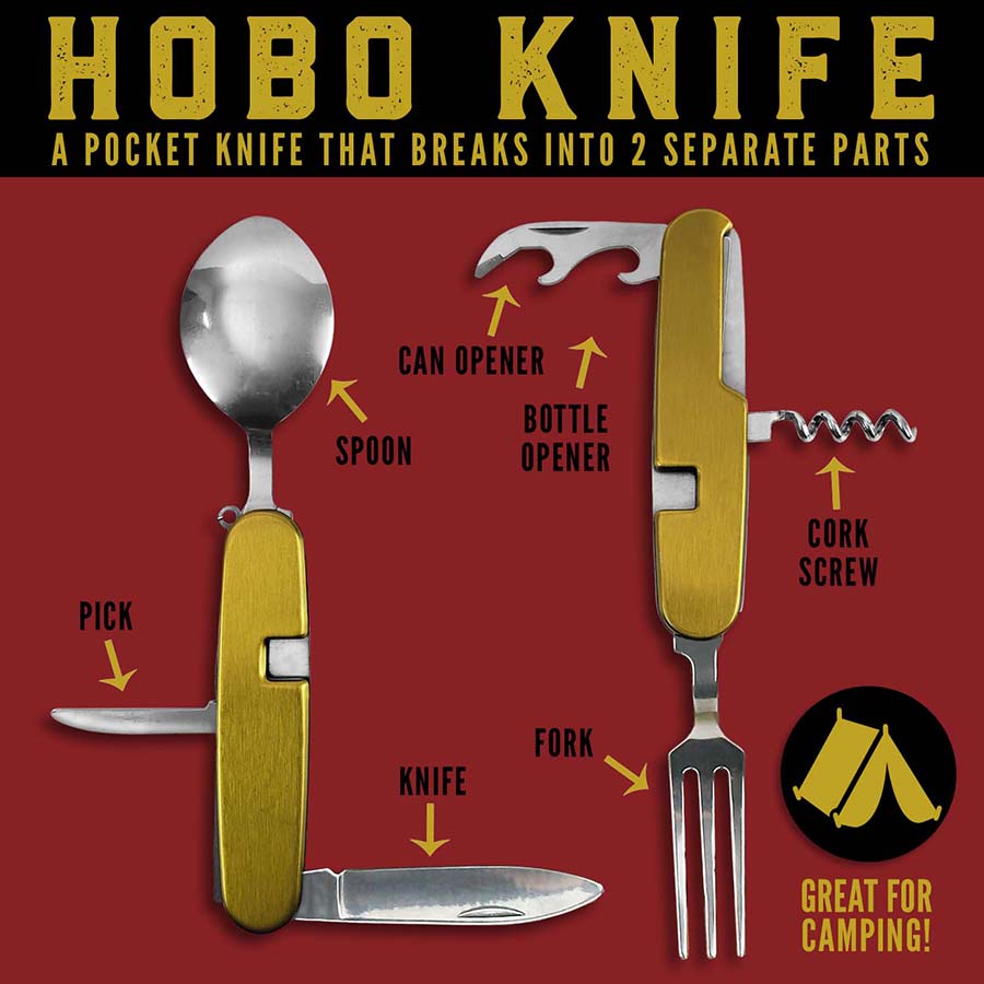 Hobo Knife Pocket Camping Knife