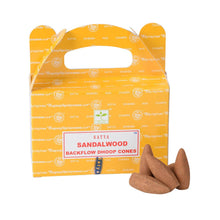 Load image into Gallery viewer, Sandalwood Backflow Incense Cones

