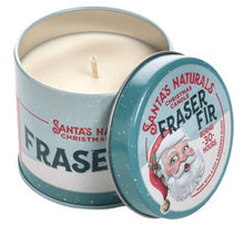 Load image into Gallery viewer, Santa&#39;s Naturals Tin Candles
