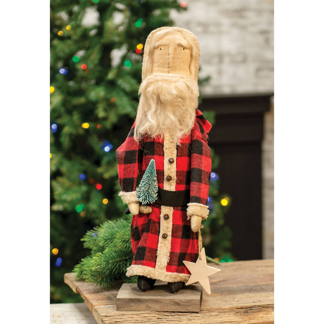 Buffalo Check Santa on Base