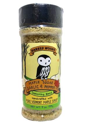 Maple Sugar Garlic Pepper Seasoning - 5 oz Shaker Jar